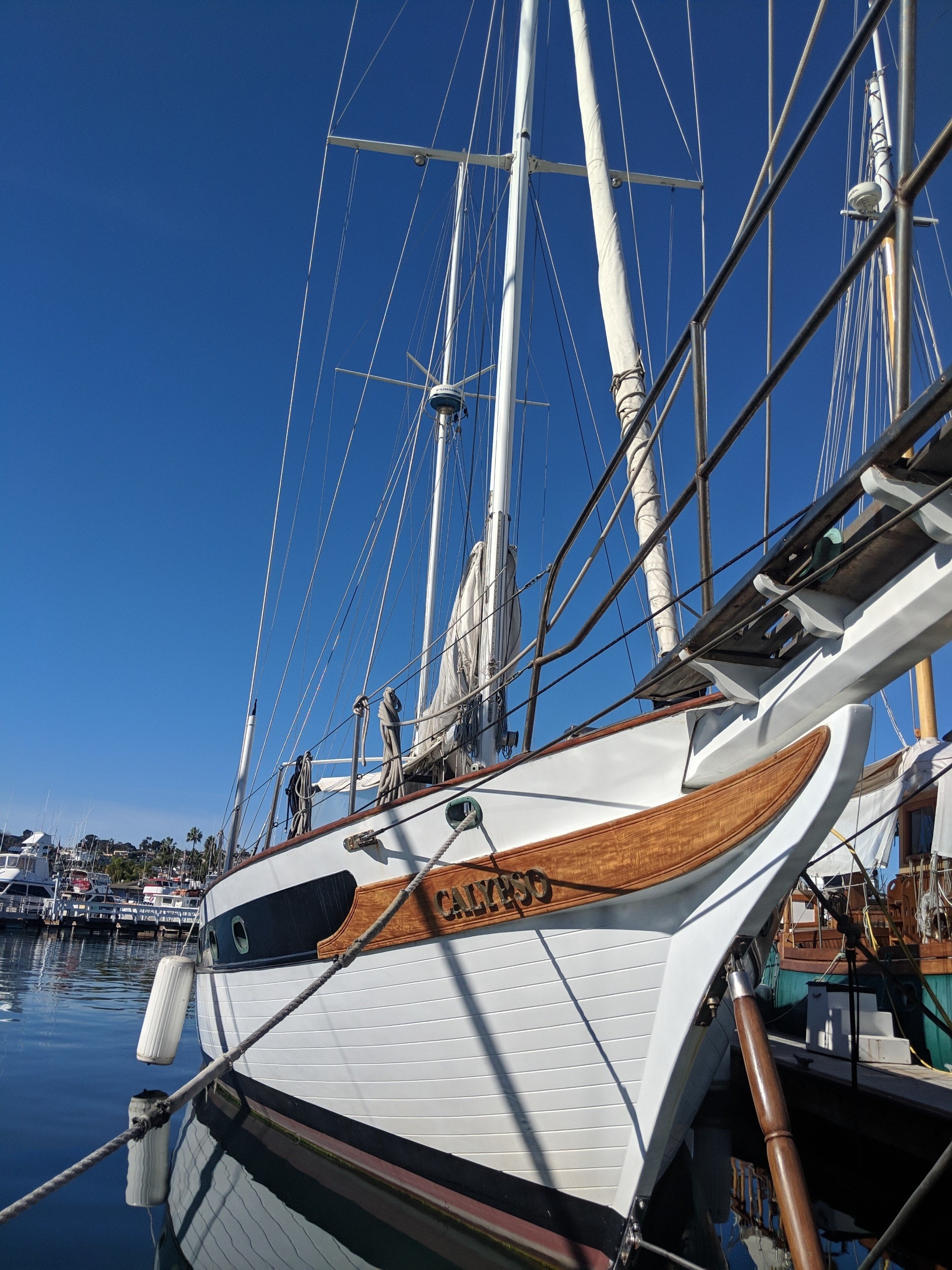 Starboard Bow — "CALYPSO"